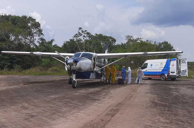 Dez pacientes de Parintins e Barreirinha com Covid-19 são transferidos para Manaus após ações da Defensoria e do MP