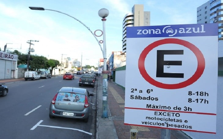 Justiça autoriza cobrança do valor integral de R$ 3,98 na Zona Azul em Manaus