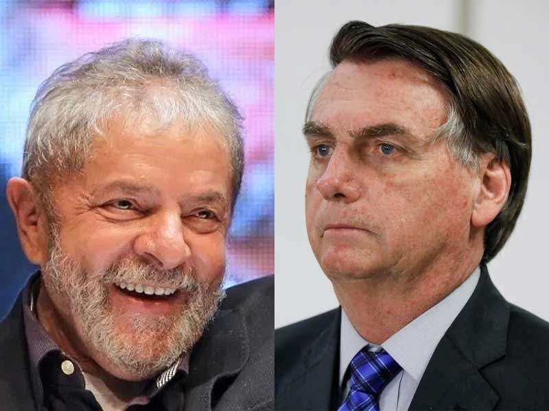 Lula e Bolsonaro