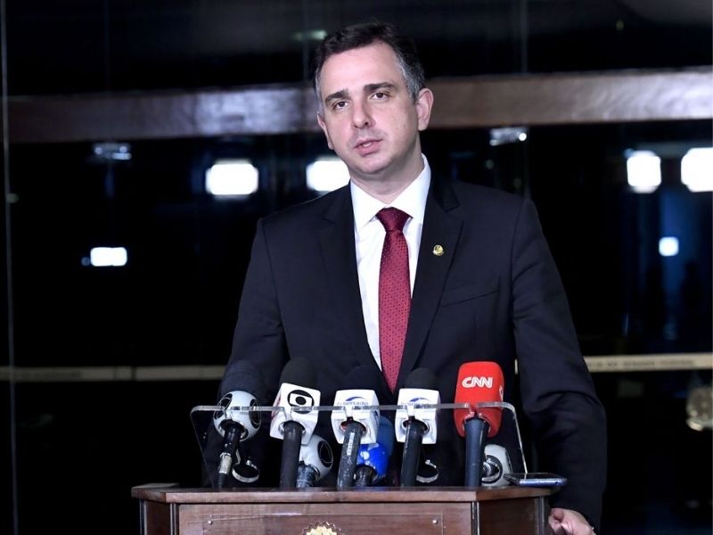 Rodrigo Pacheco fala sobre projeto dos combustíveis