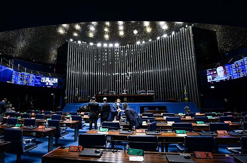Senado Federal vai ter só sessões virtuais