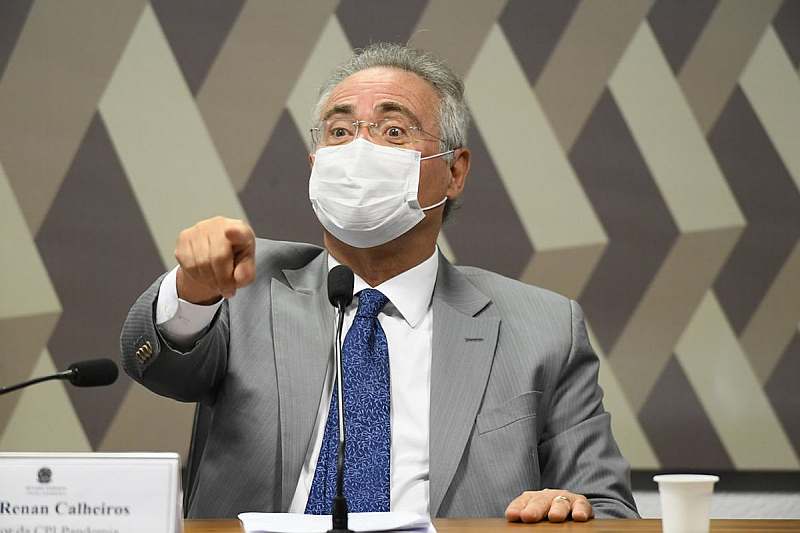 CPI da Covid-19 aprova 11 requerimentos de Renan Calheiros