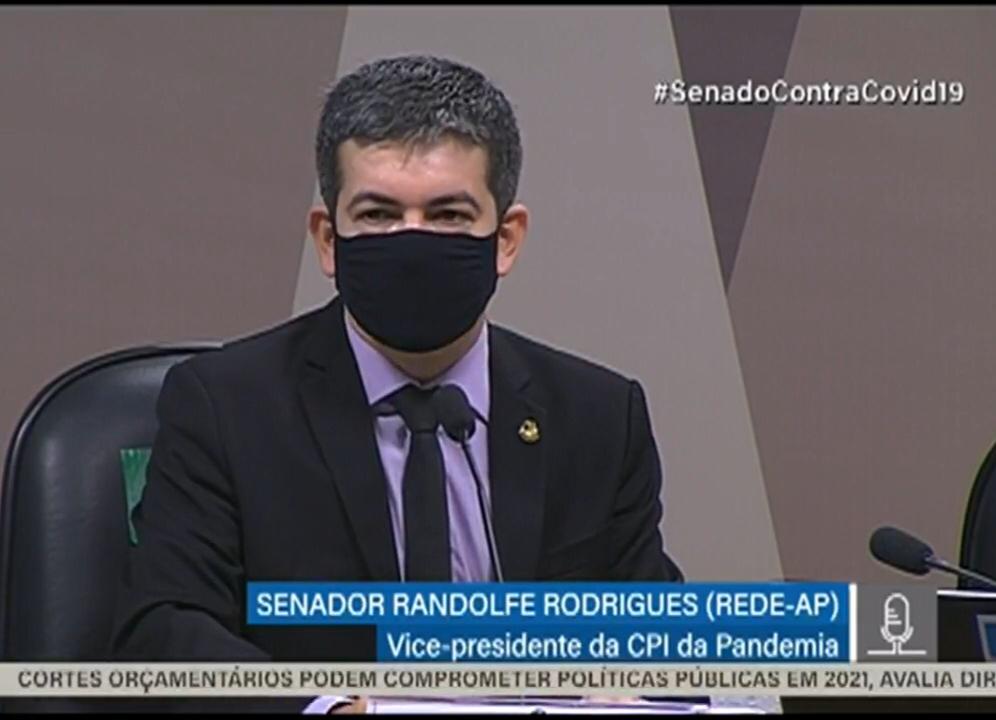 Randolfe Rodrigues pediu CPI para gastos com a Covid-19