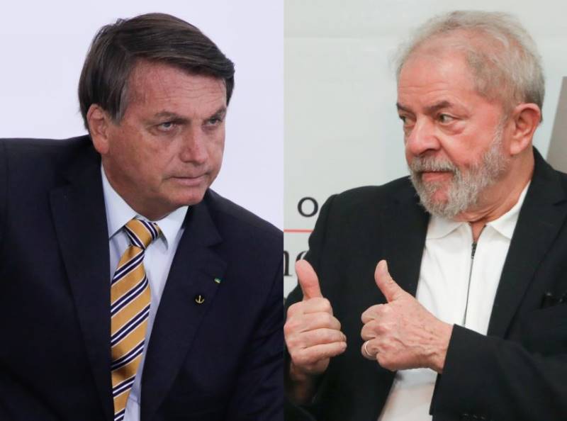 Bolsonaro e Lula campanha / Cenário entre as últimas pesquisas é estável com Lula liderando a corrida presidencial (Foto: Reprodução)