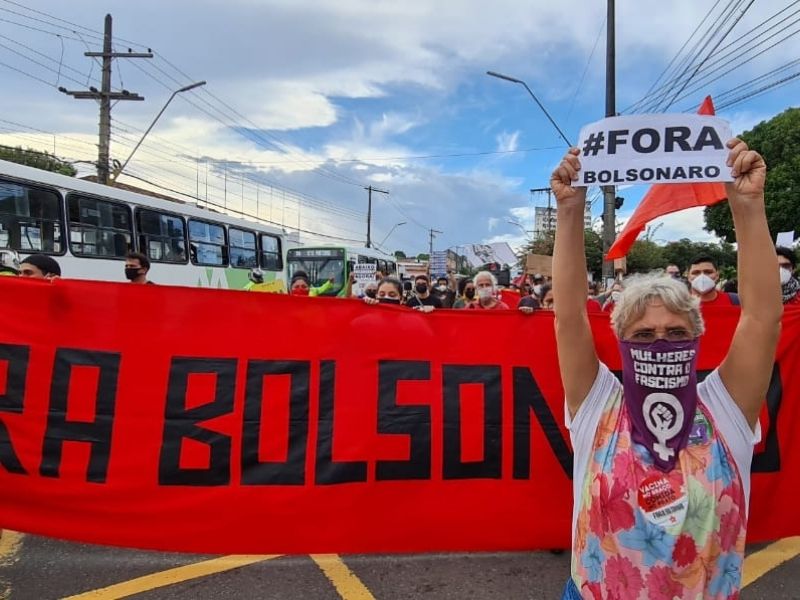 Manifestação fora Bolsonaro