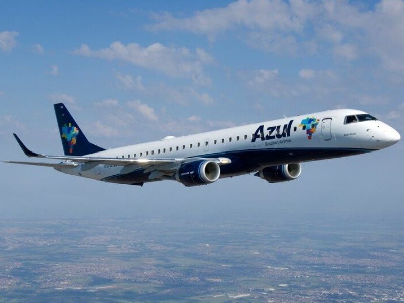 Azul linhas aéreas divulgação / A mais recente rota inaugurada pela Azul no Estado foi Barcelos (Foto: Divulgação/Azul)