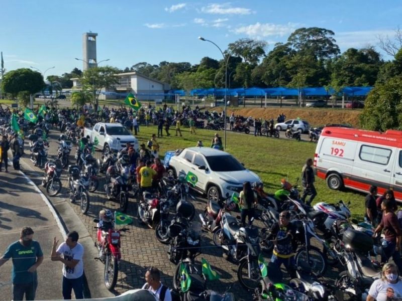 manifestação motociclistas