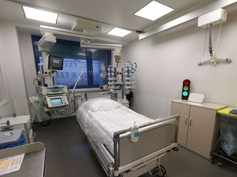 leito de hospital Covid-19
