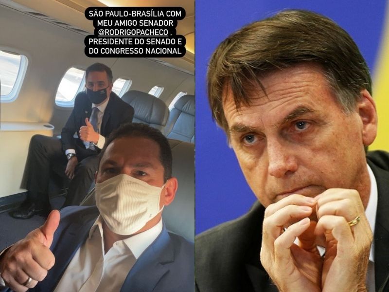 Marcelo Ramos e Bolsonaro