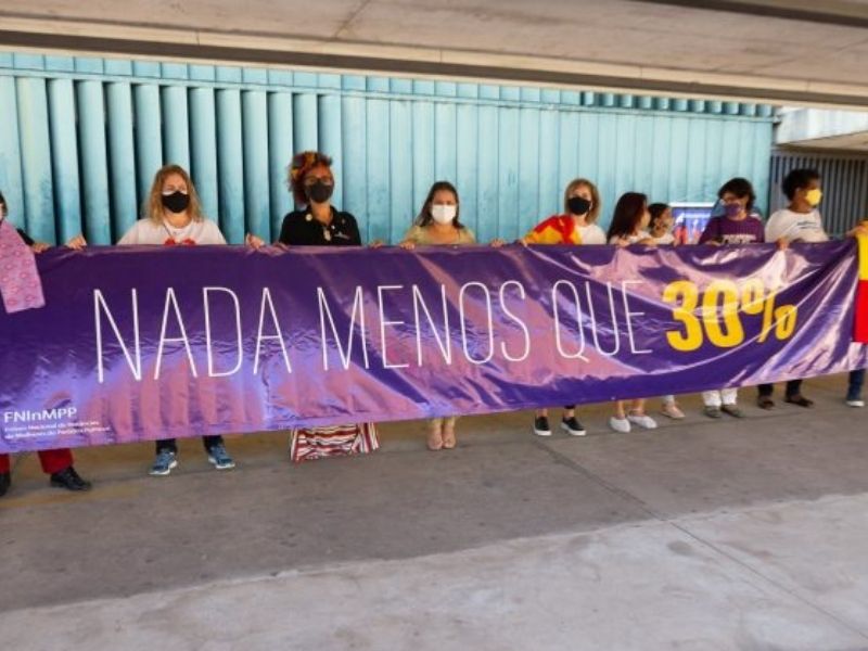 mulheres na política lei