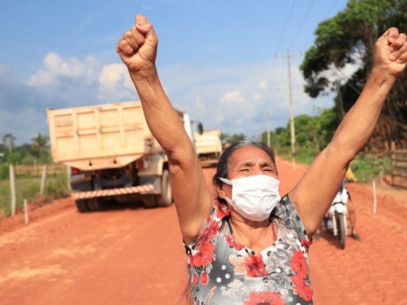 obras em ramais do amazonas