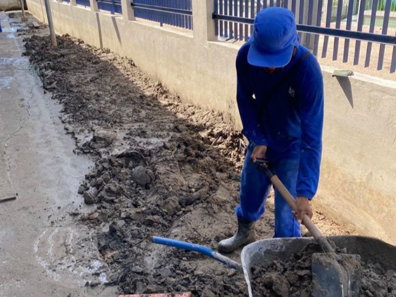 Seduc mantém obras durante o feriado