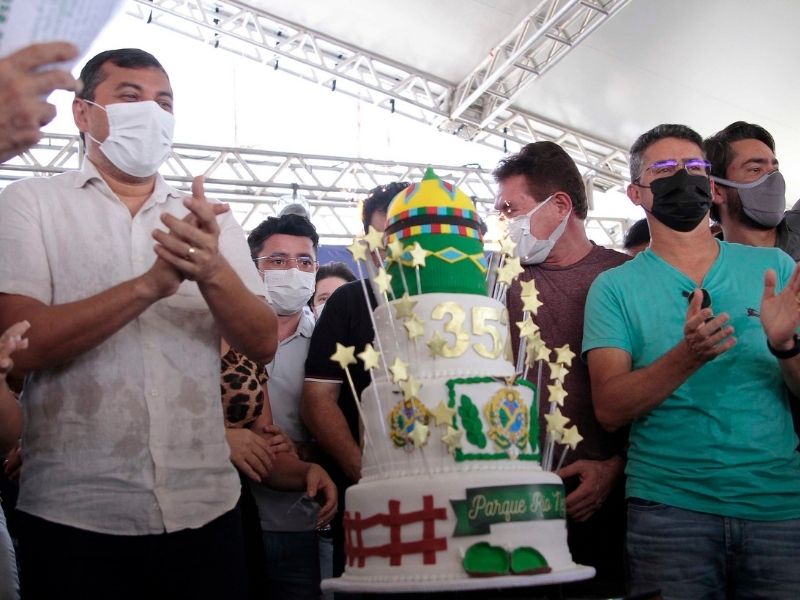Prefeito David Almeida anuncia parceria com governo do Estado para projetos de desenvolvimento da capital Fotos Altemar Alcantara Semcom
