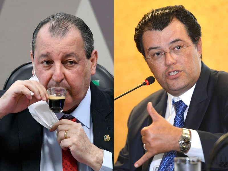 Senadores pelo Amazonas: Omar Aziz e Eduardo Braga
