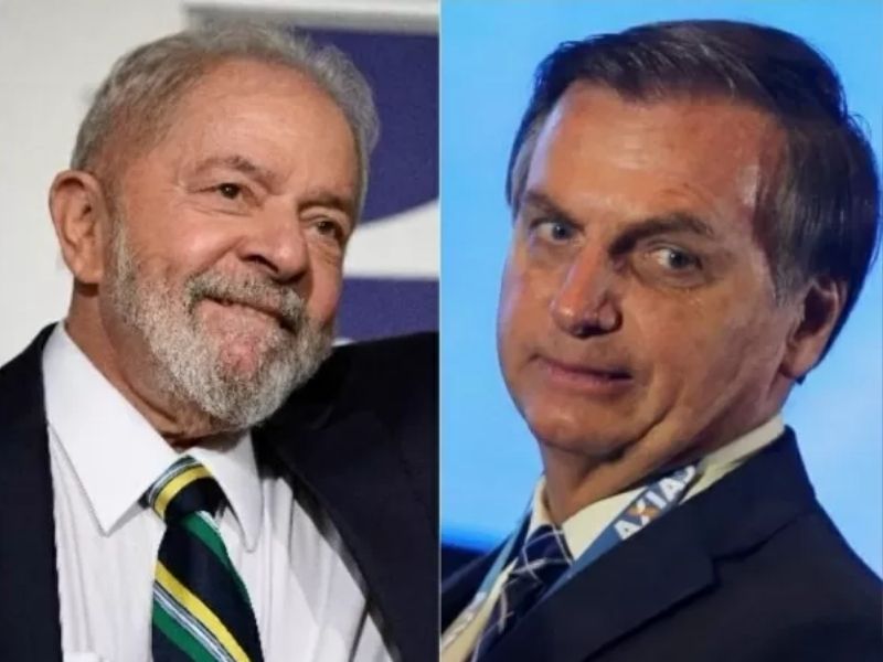 Lula e Bolsonaro pesquisa PoderData Data Folha diminui distância no primeiro turno