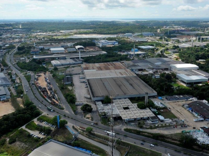Empresas do Polo Industrial de Manaus (Foto: Alfredo Fernandes/Arquivo Secom)