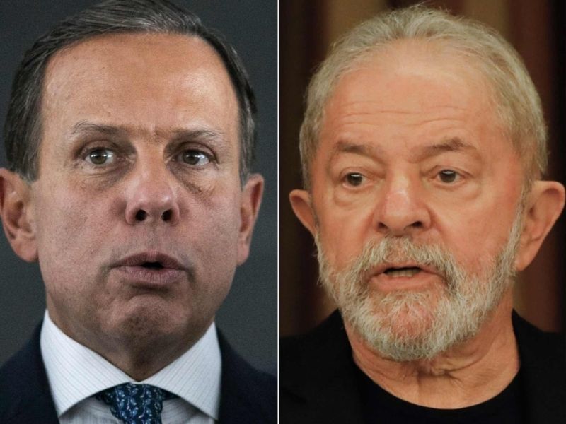Lula e João Doria (Fotos Reprodução) (1)