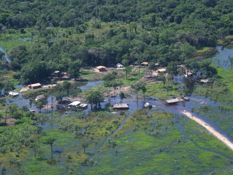 Chuvas em aldeias indígenas fotos