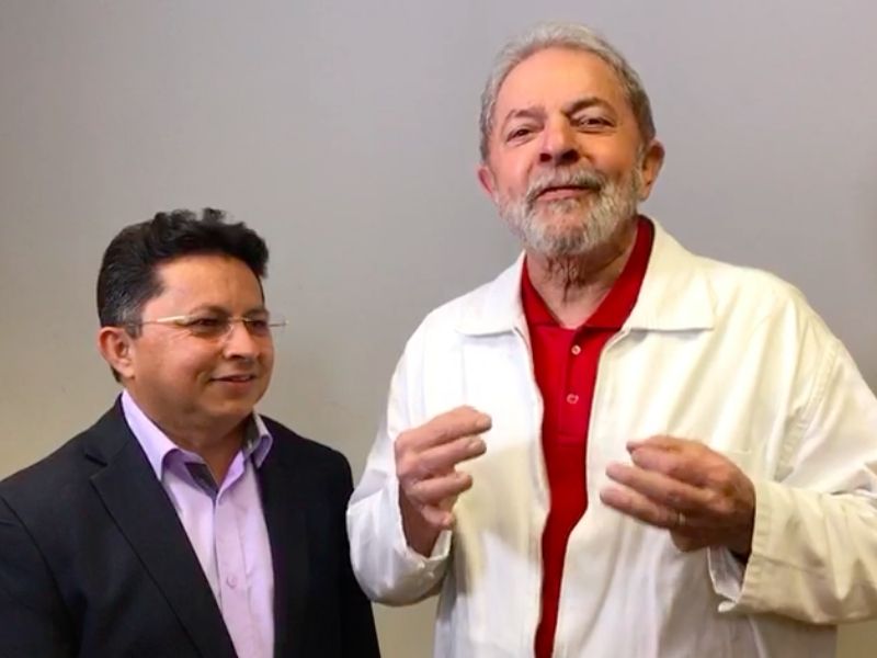 Lula e Sinésio Campos PT amplia comitês de luta Divulgação