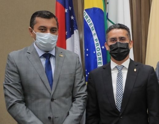 Wilson Lima, David Almeida e David Reis (Foto Diego PeresSecom)