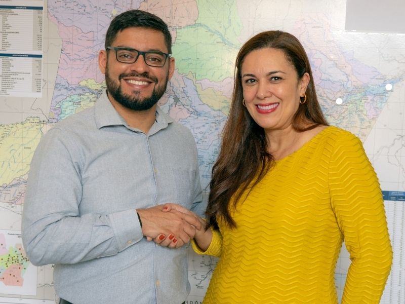 novos reitores da uea