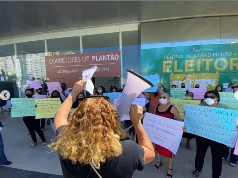 Candidaturas femininas (Foto Reprodução)