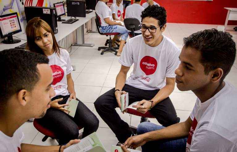 Instituto Coca-Cola jovens primeiro emprego divulgação