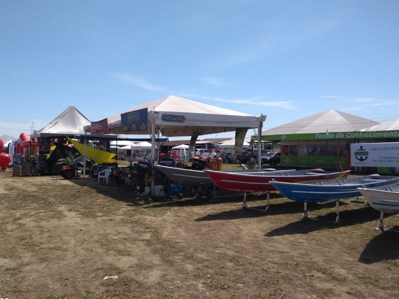 Feira Agropecuária de Autazes, no Amazonas (Foto: Reprodução/Twitter/MelhorZoom)