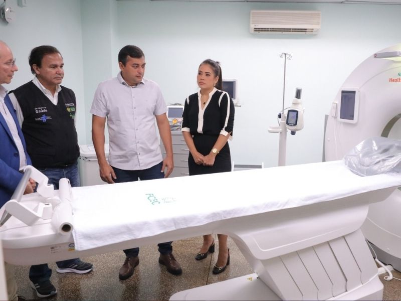 Governador Wilson Lima entrega equipamentos para a Fundação Cecon