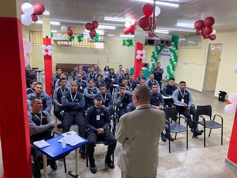 Curso da OAB-AM focou no atendimento dos servidores dos presídios aos advogados dos clientes presos (Foto: Divulgação/OAB-AM)