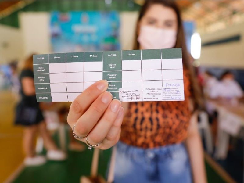 Comprovante de vacinação para entrada em shows