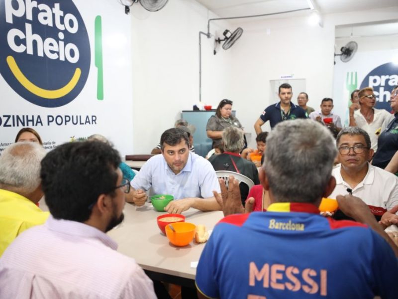 Governador Wilson Lima inaugura Prato Cheio em Iranduba (Foto DivulgaçãoSecom)