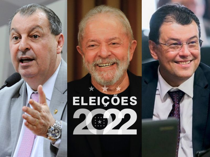 Tríplice aliança de Lula, Braga e Omar reedita campanha de 2010 e pode ser nova força entre as coligações na reta final da pré-campanha (Foto: Reprodução)