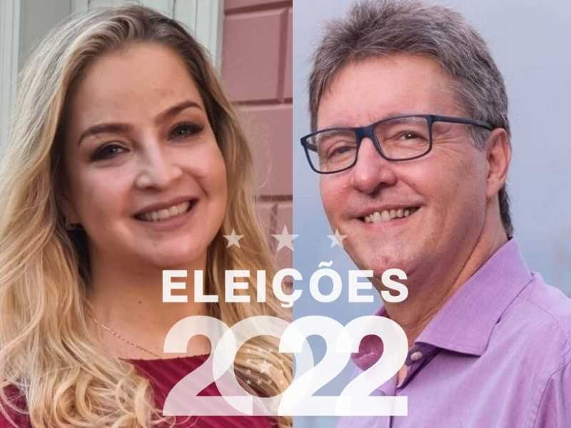 Os pré-candidatos do PDT ao Governo (Carol Braz) e ao Senado (Luiz Castro) devem ser confirmados na convenção de 1º de agosto (Foto: Reprodução)