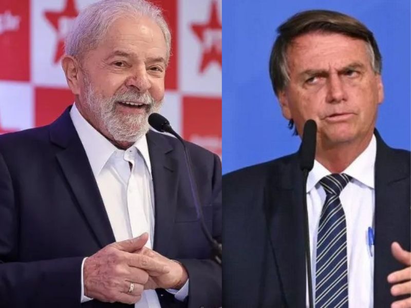 Pesquisa aponta Lula na frente de bolsonaro