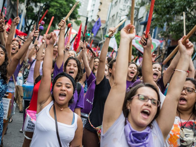 Marcha das mulheres eleitorado