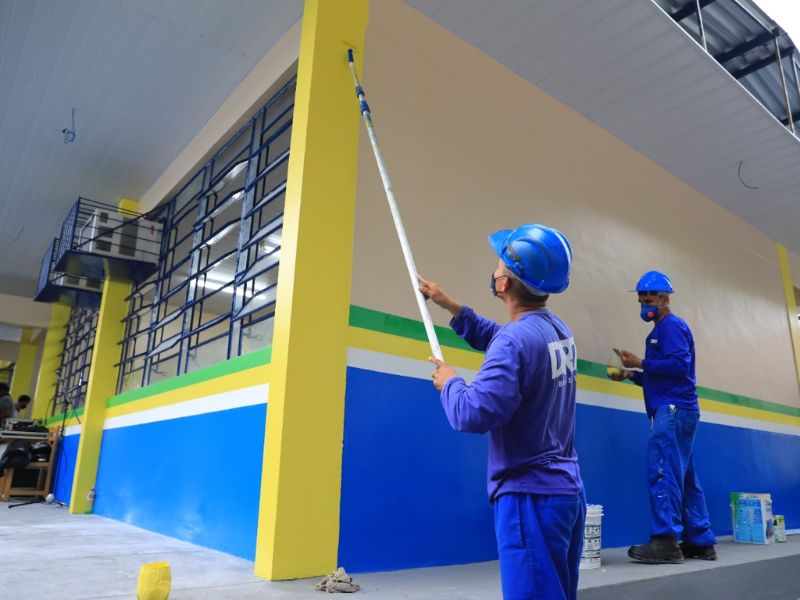 Reforma de escolas (Foto Divulgação)