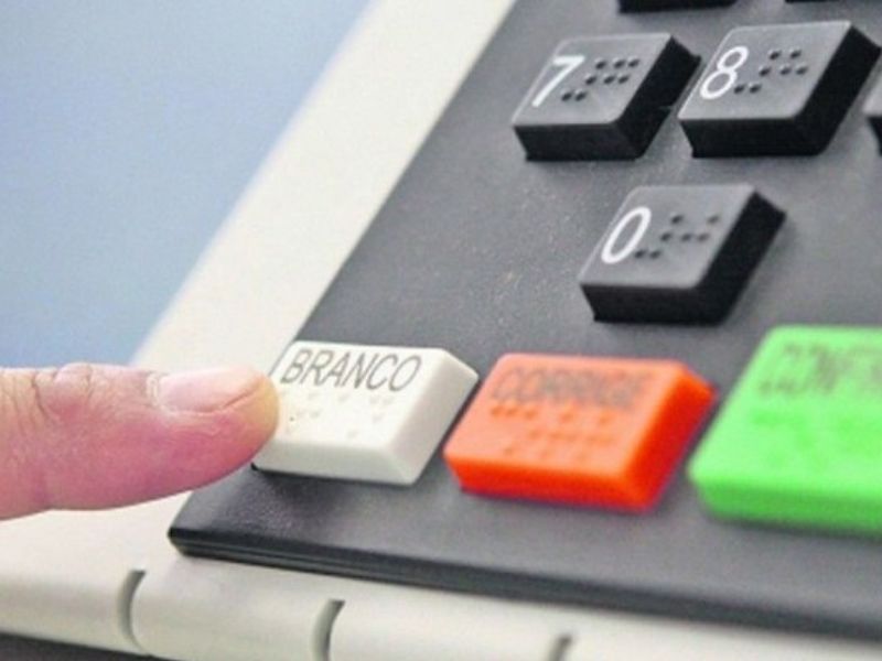 Votar branco e nulo urna eletrônica eleição (Foto divulgação)
