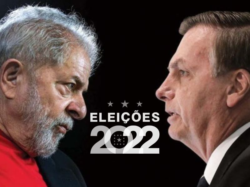 Lula e Bolsonaro / Depois de Lula (52%) e Bolsonaro (34%), o levantamento do instituto mostra o ex-ministro Ciro Gomes (PDT) em terceiro lugar com 6% (Foto: Reprodução)