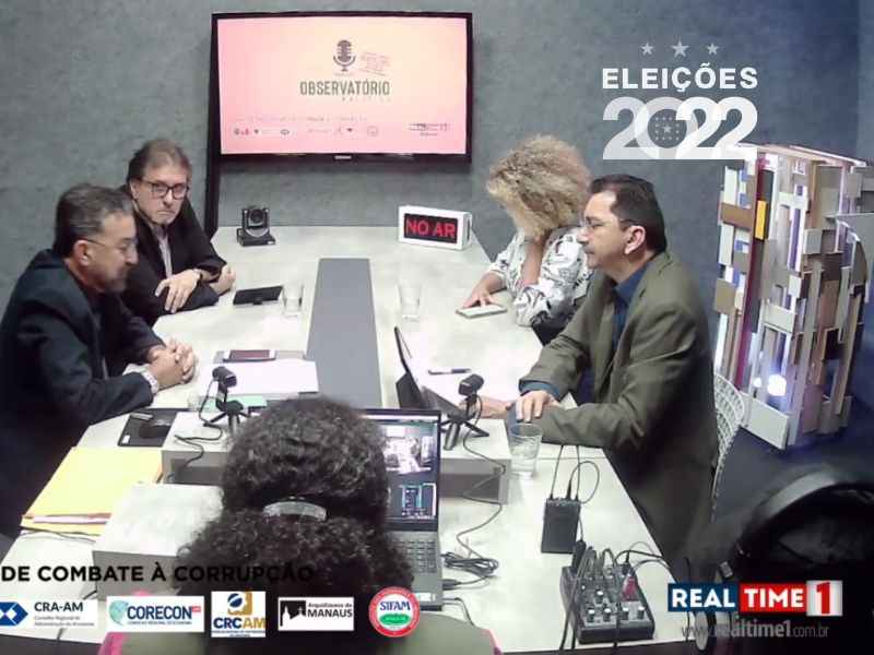 Os debatedores destacaram o que é vedado aos candidatos no período eleitoral (Foto: Divulgação/RelTime1)