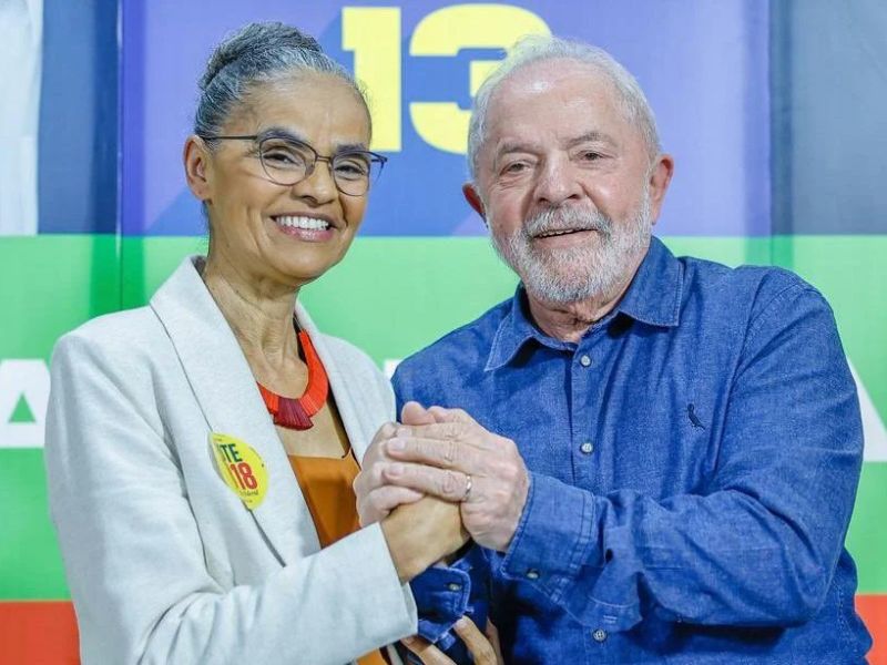Marina Silva e Lula