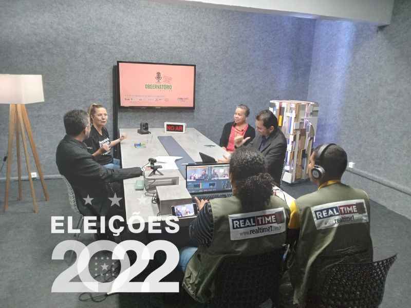 Foram citados exemplosd e mulheres na politica vítimas desde assédio até assassinato como o caso Marielle (Foto: Reprodução/RealTime1)