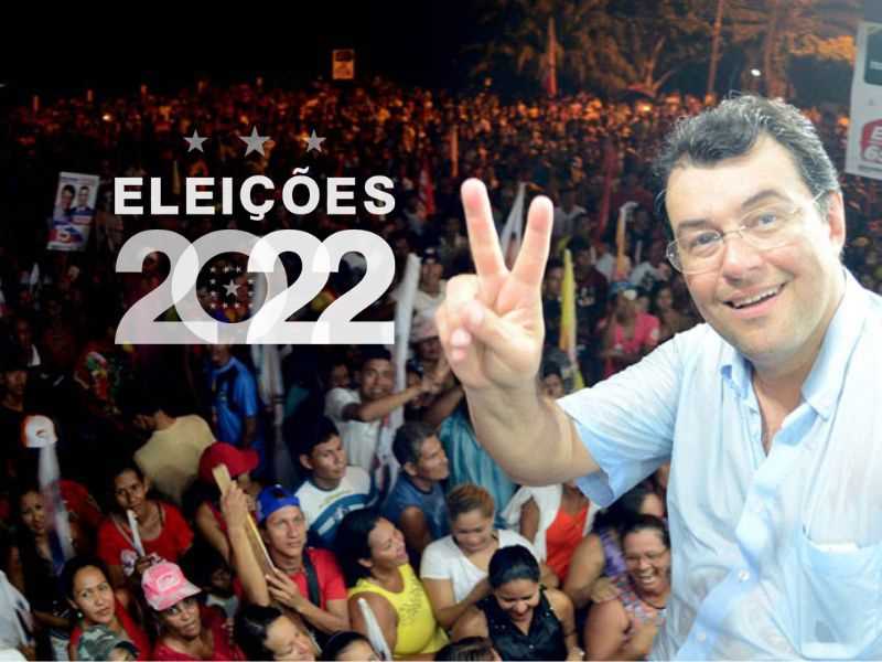 Eduardo Braga agradeceu votação no primeiro turno que interpretou como recado de mudança pelo eleitor (Foto: Reprodução)