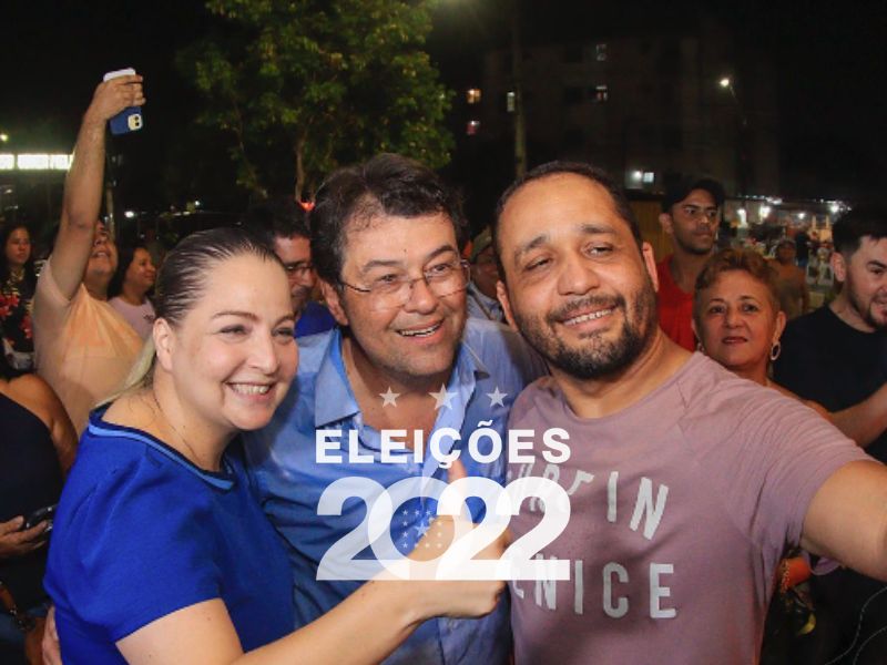 Carol Braz e Eduardo Braga