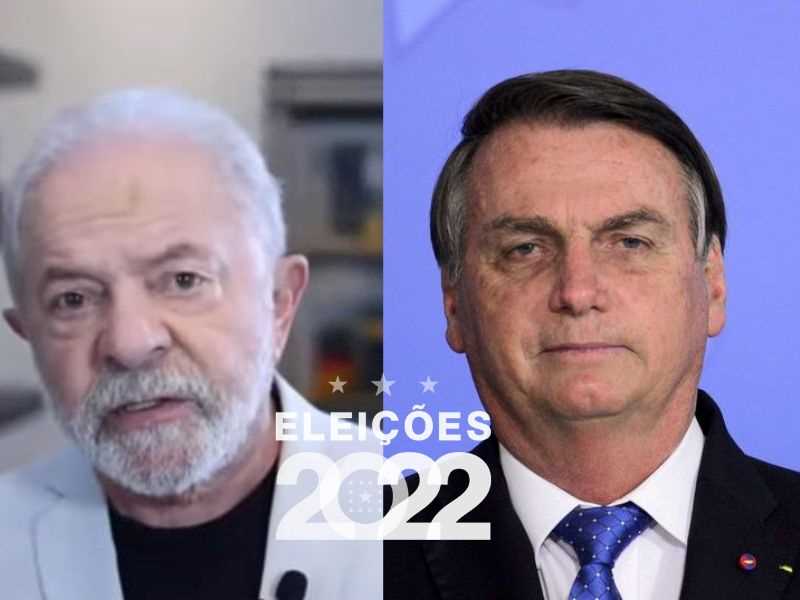 Sobre rejeilão, 50% dos eleitores não votariam de jeito nenhum em Bolsonaro, enquanto 45% respondem que não escolheriam Lula (Foto: Reprodução)