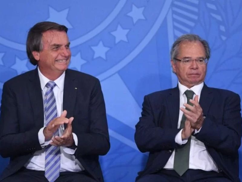 bolsonaro e paulo guedes
