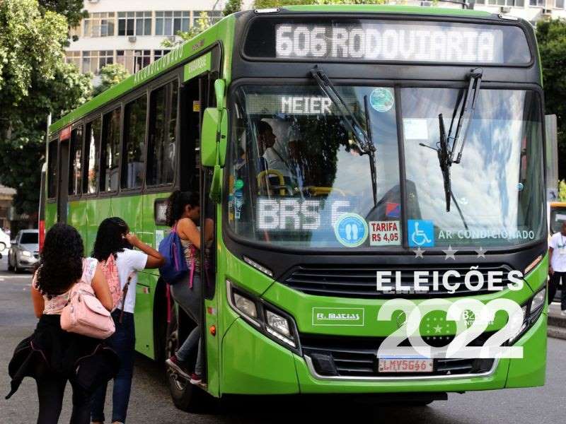 Conforme o STF, o oferecimento do transporte gratuito não poderá motivar punições eleitorais ou por improbidade a agentes públicos (Foto: Fábio Motta/PRefeitura do RJ)
