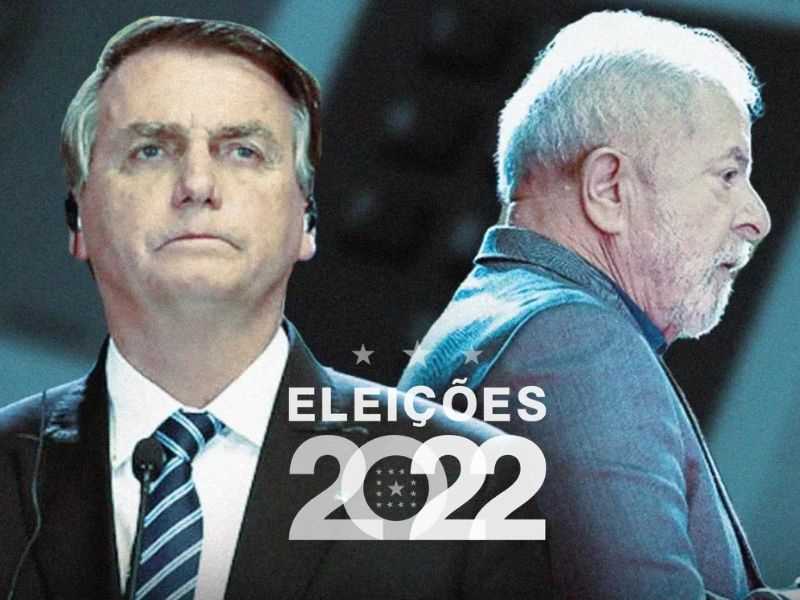 Lula e Bolsonaro se voltam para o contingente de indecisos, 1%, e daqueles que hoje afirmam que vão votar em nulo ou branco, 4% (Foto: Reprodução)