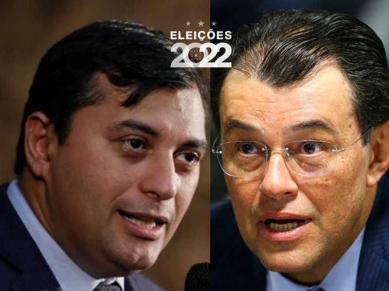 Wilson recebeu voto de eleitor fiel de Bolsonaro e Eduardo Braga agregou campanha ao eleitorado petista (Foto: Reprodução)