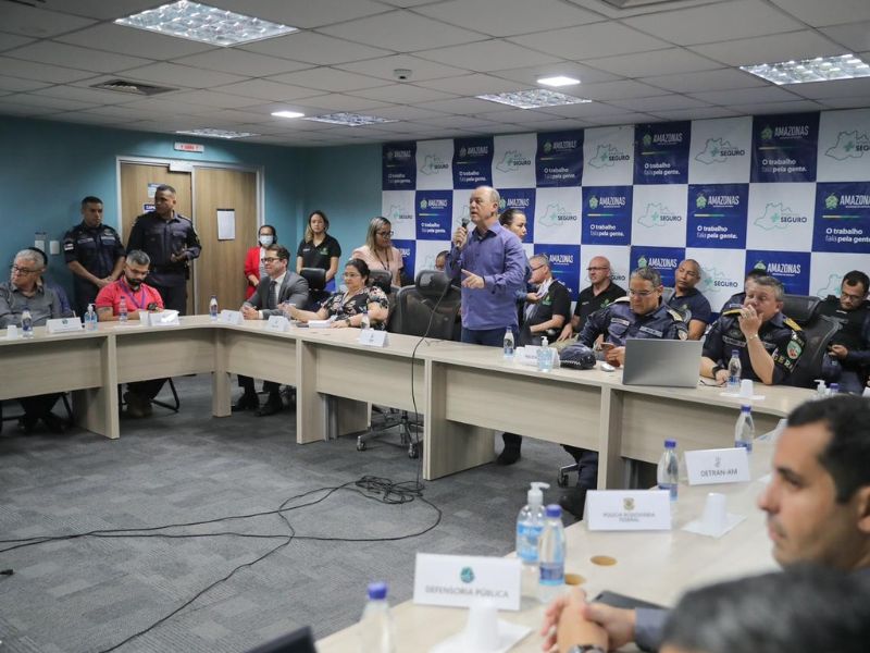Governo do Amazonas reforça segurança a prédios dos Três Poderes